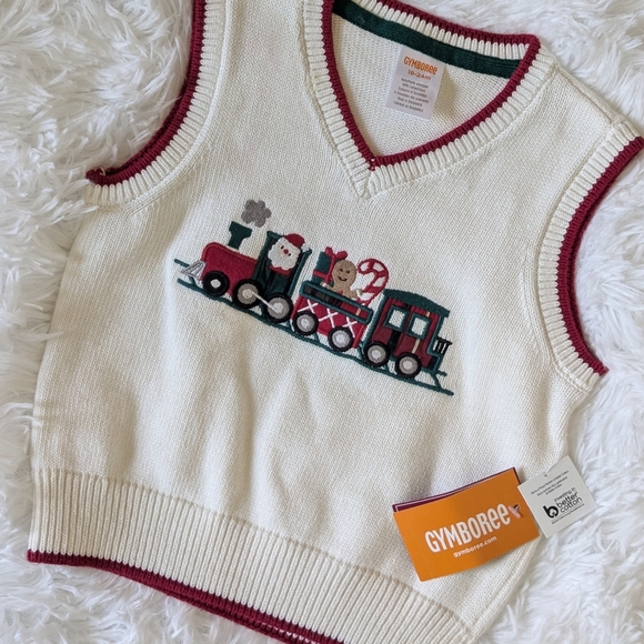 Gymboree Other - 🚂 3/$21 Gymboree Christmas sweater vest! NWT! 🚂